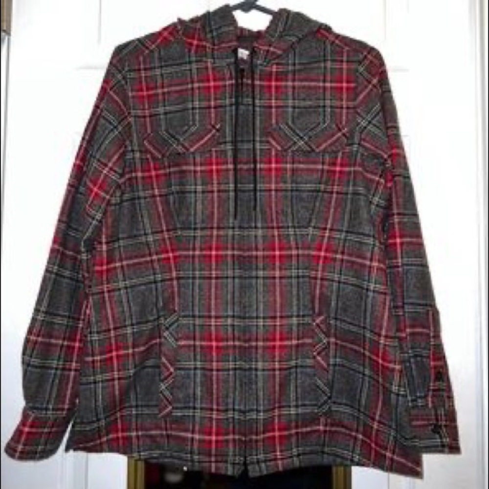 Pendleton Wool Zip-Up Hooded Flannel